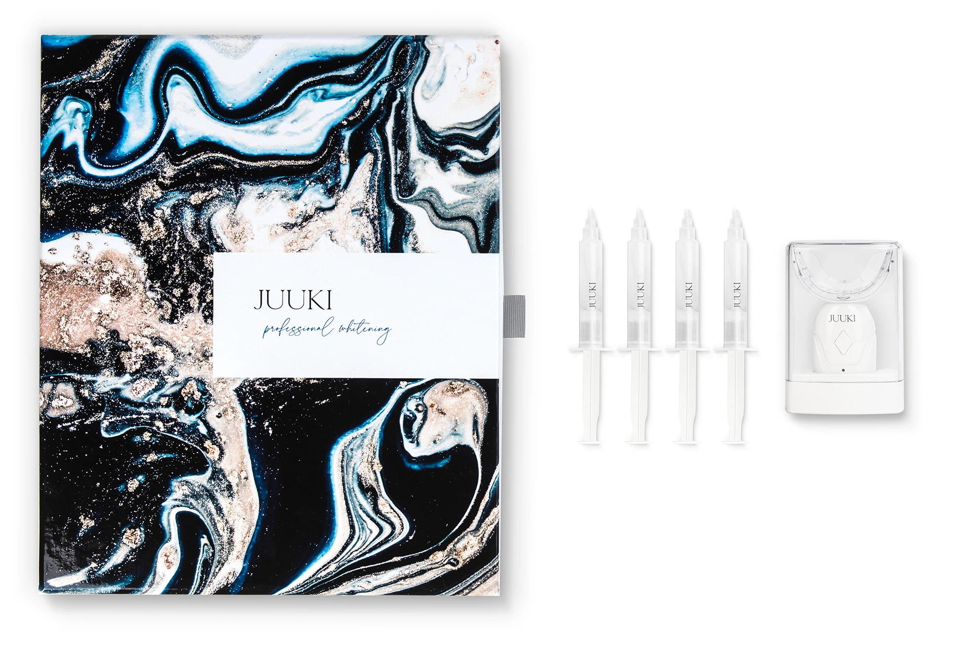 JUUKI HOME PURE – minimalistyczny zestaw do wybielania zębów z PAP